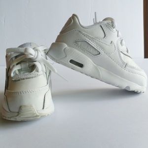 Nike air max 90 white toddler boy sneakers size 7